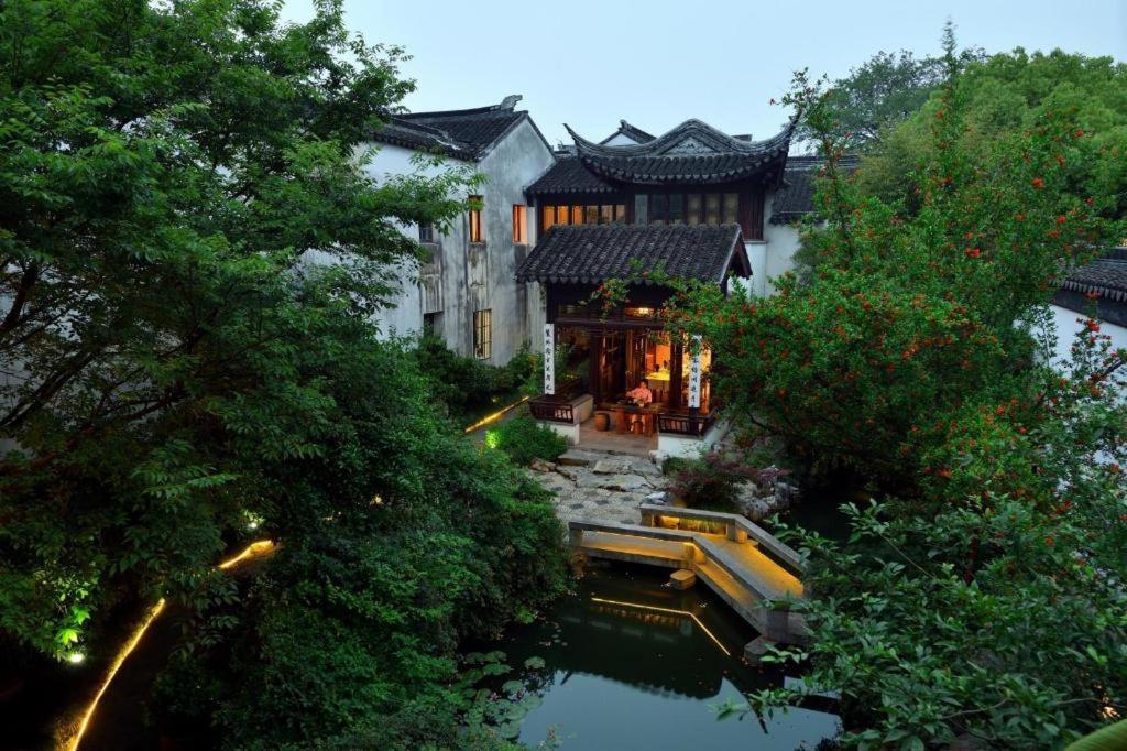Blossom House Suzhou Tanhuafu Luaran gambar